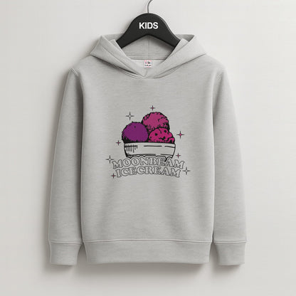 Moonbeam Icecream Kids Grey Hoodie