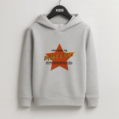 I Must Repel The Dying Light - Fender Kids Grey Hoodie