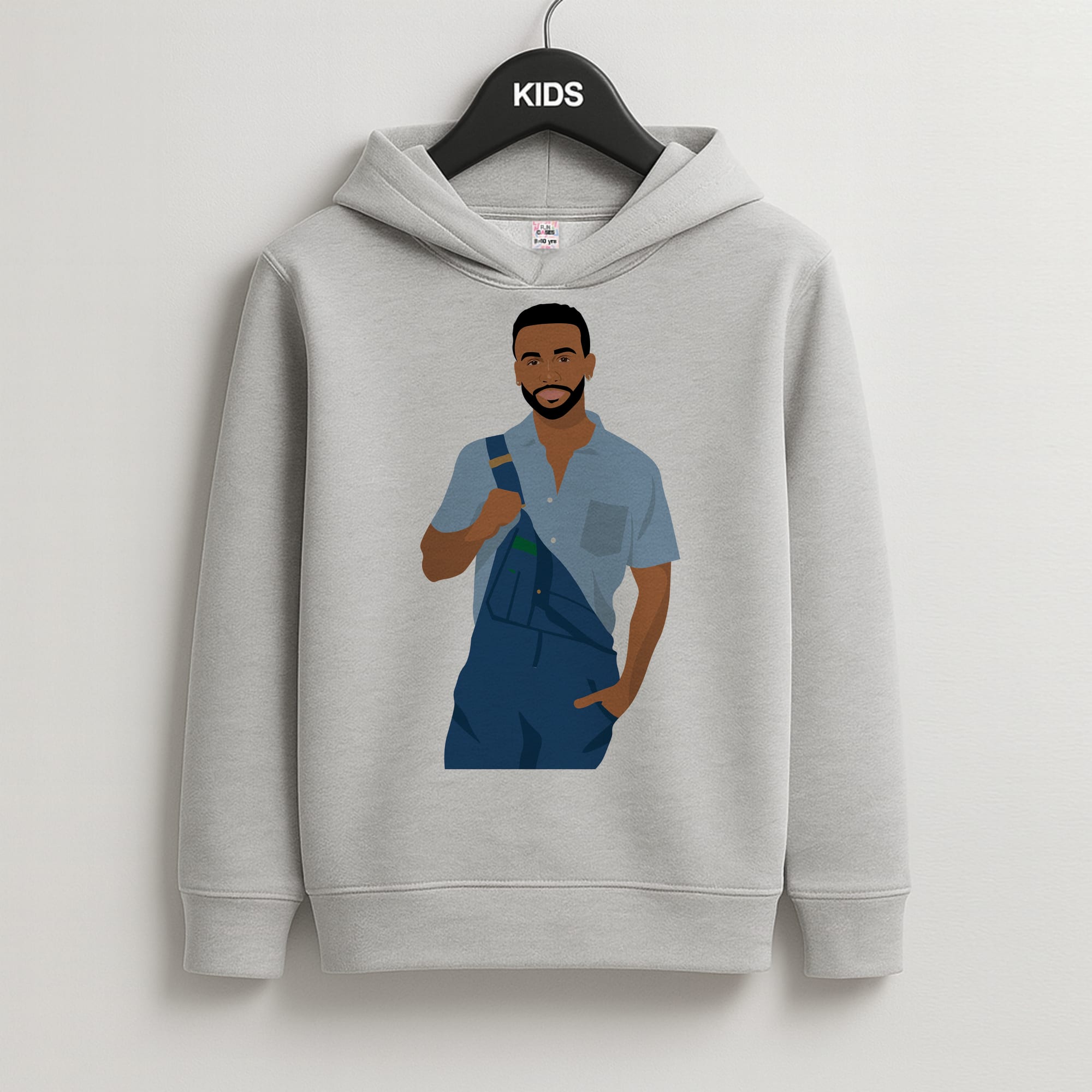 Aston Kids Grey Hoodie
