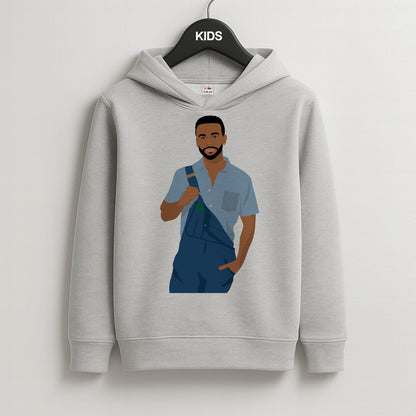 Aston Kids Grey Hoodie