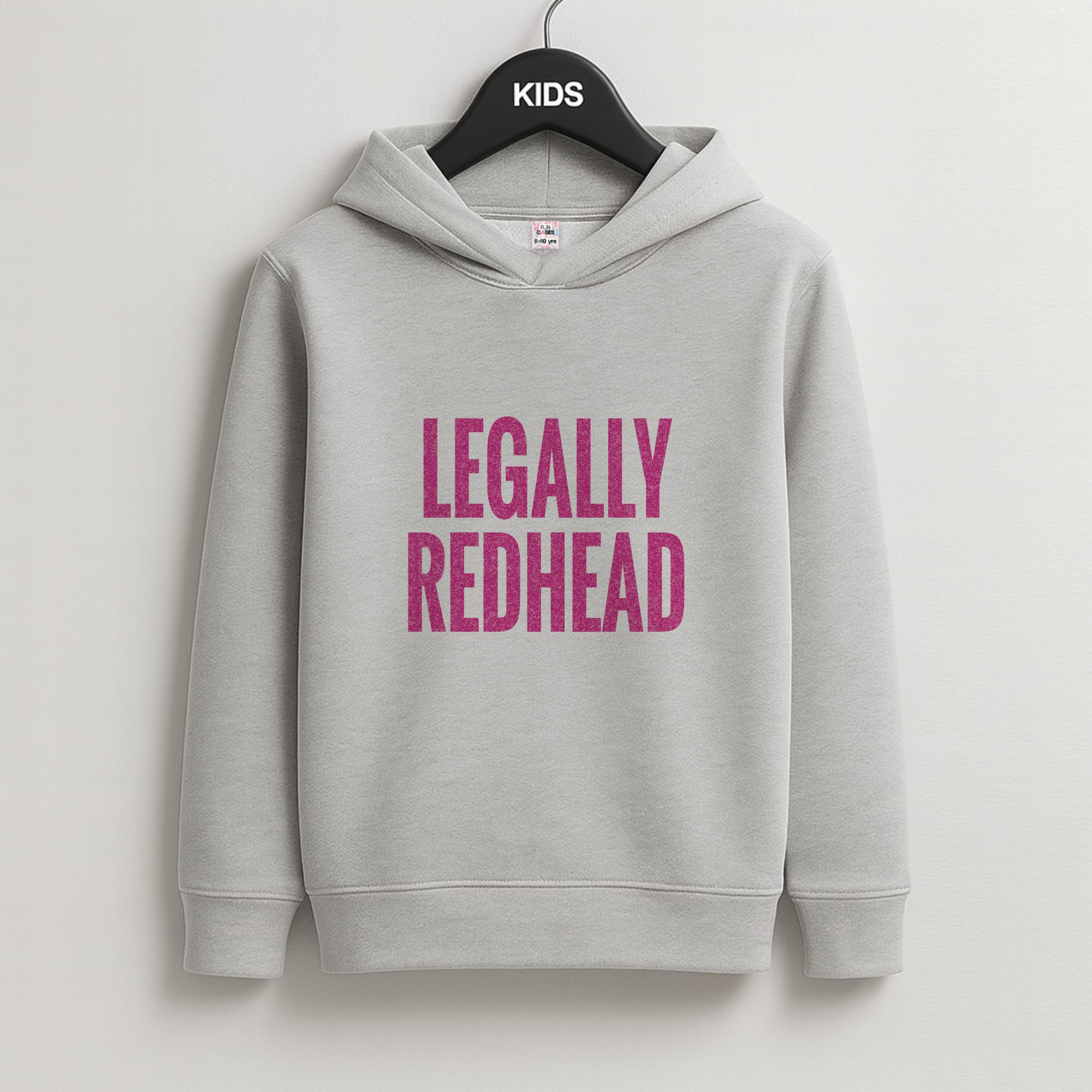 Grey Kids Hoodie
