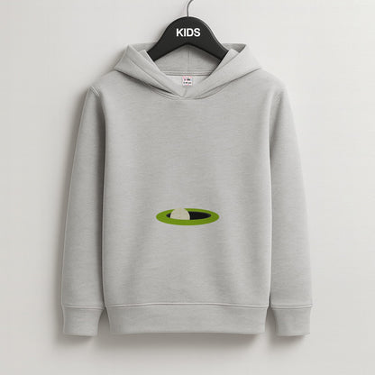 Hole - Golf Kids Grey Hoodie
