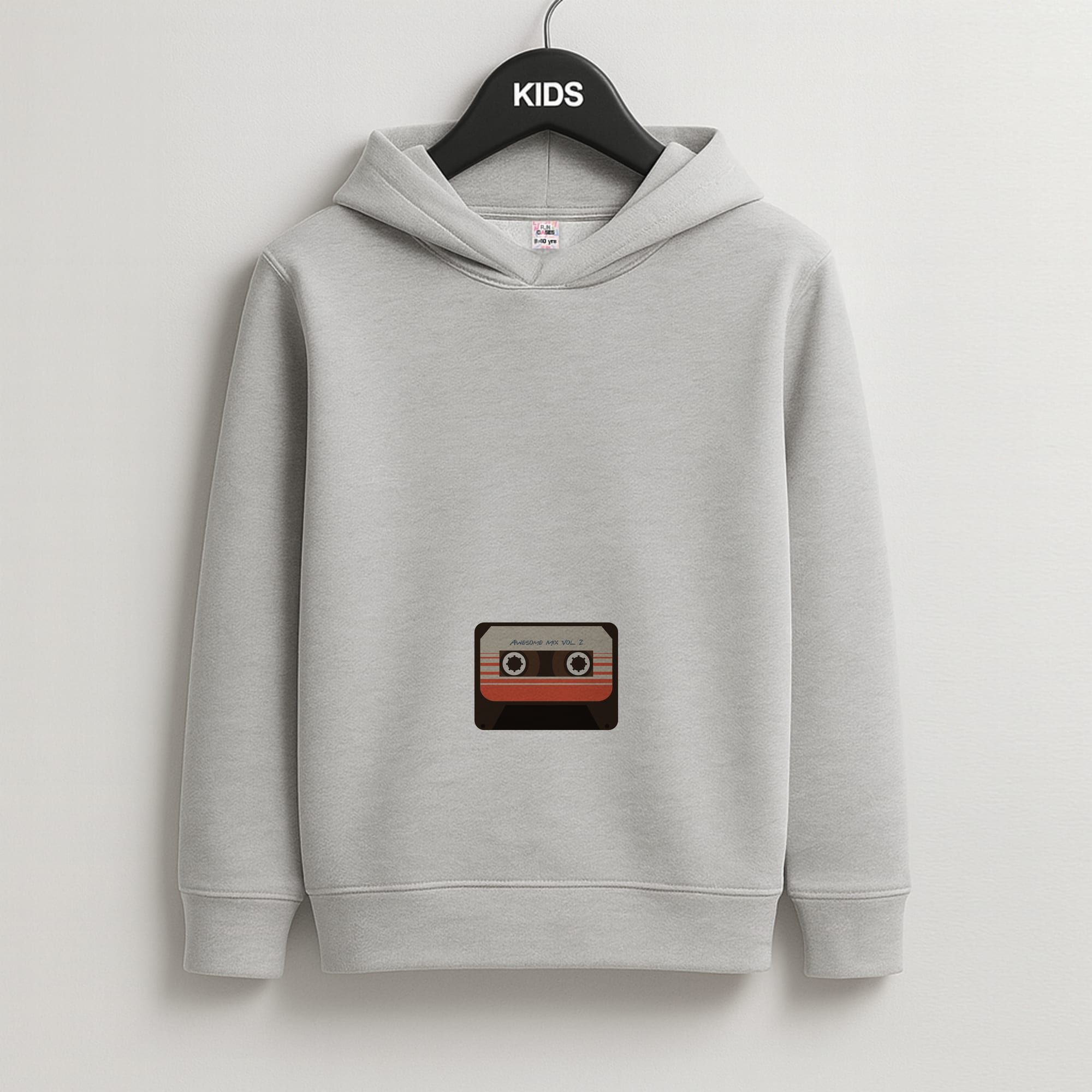 Awesome Mix Vol 2 - GOTG Kids Grey Hoodie