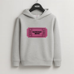 Bangtan Boys Ticket - K Pop Kids Hoodie