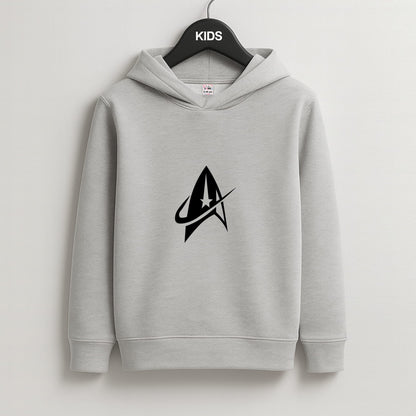 Logo Kids Grey Hoodie