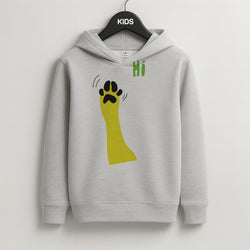 Hi - Dog Patterns Kids Hoodie