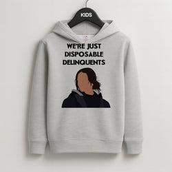 Disposable Delinquents Kids Hoodie