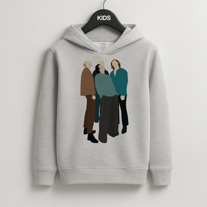 Looking up Kids Grey Hoodie