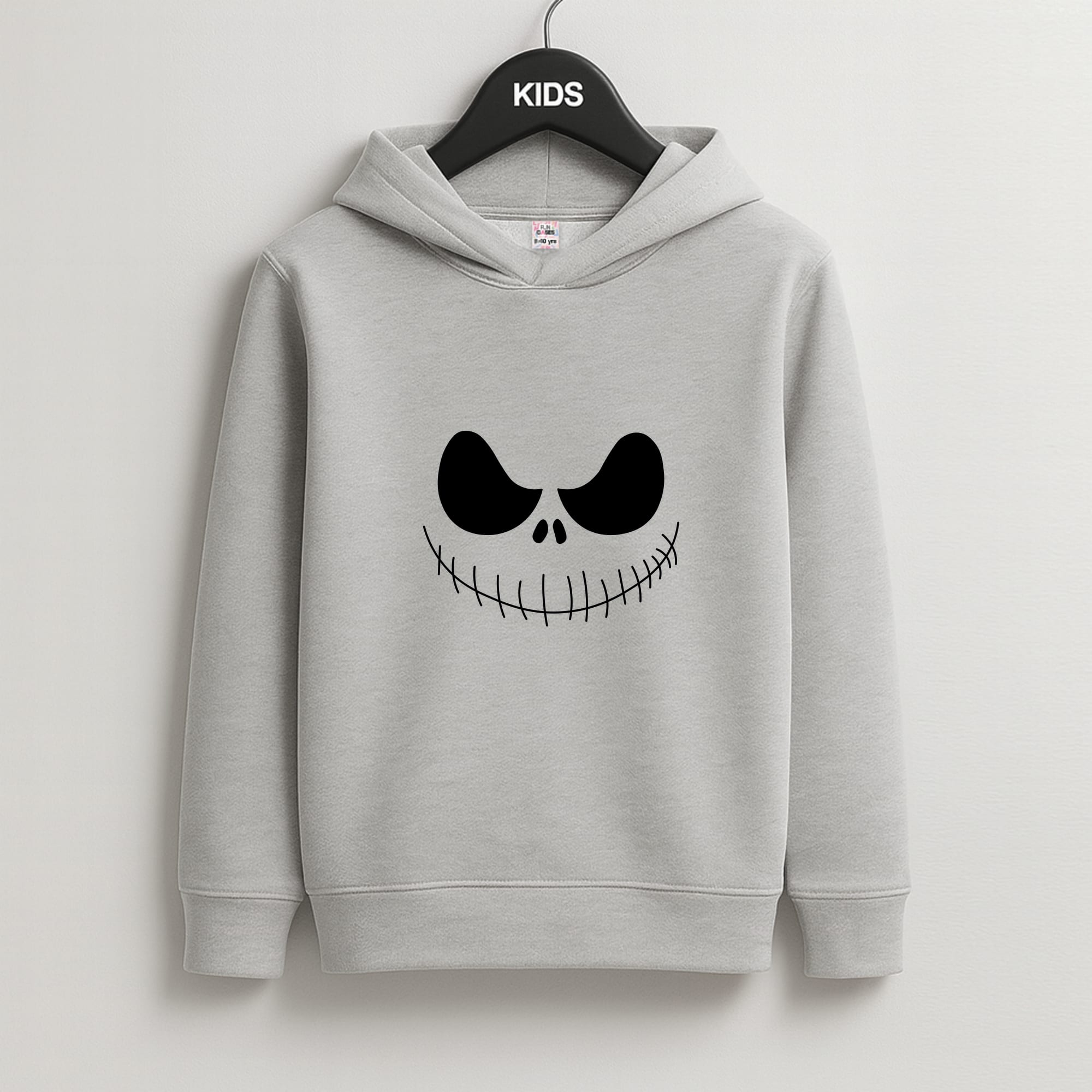 Jack Face - TNBC Kids Grey Hoodie