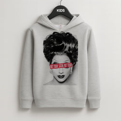 Not Today, Satan. Not Today - Drag Queen's Drag Race Kids Grey Hoodie