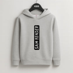 Fender Vertical Kids Grey Hoodie