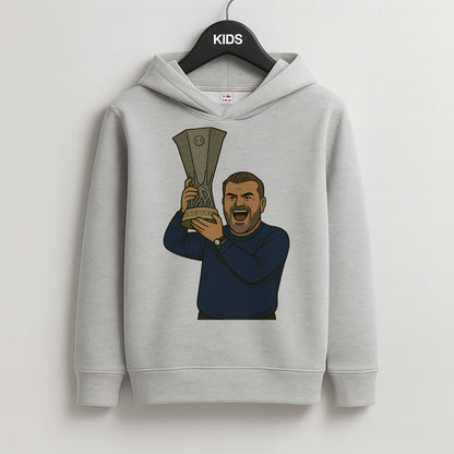 Ange's Trophy Lift Kids Grey Hoodie