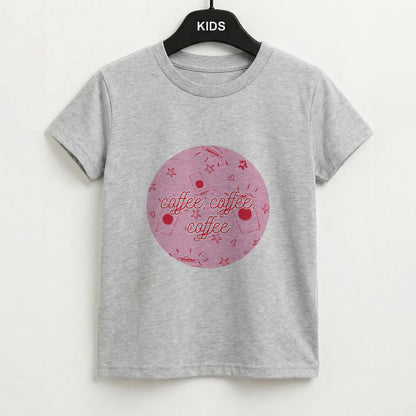Coffee Pattern - Chamberlain Kids T-Shirt