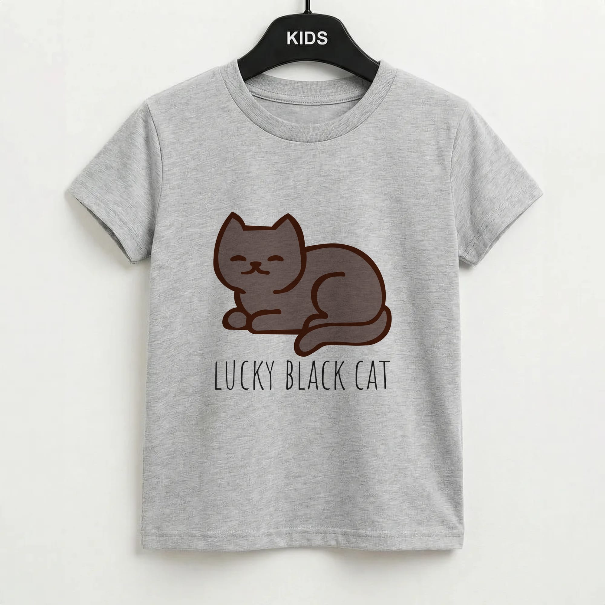 Lucky Black Cat - Cats Kids T-Shirt