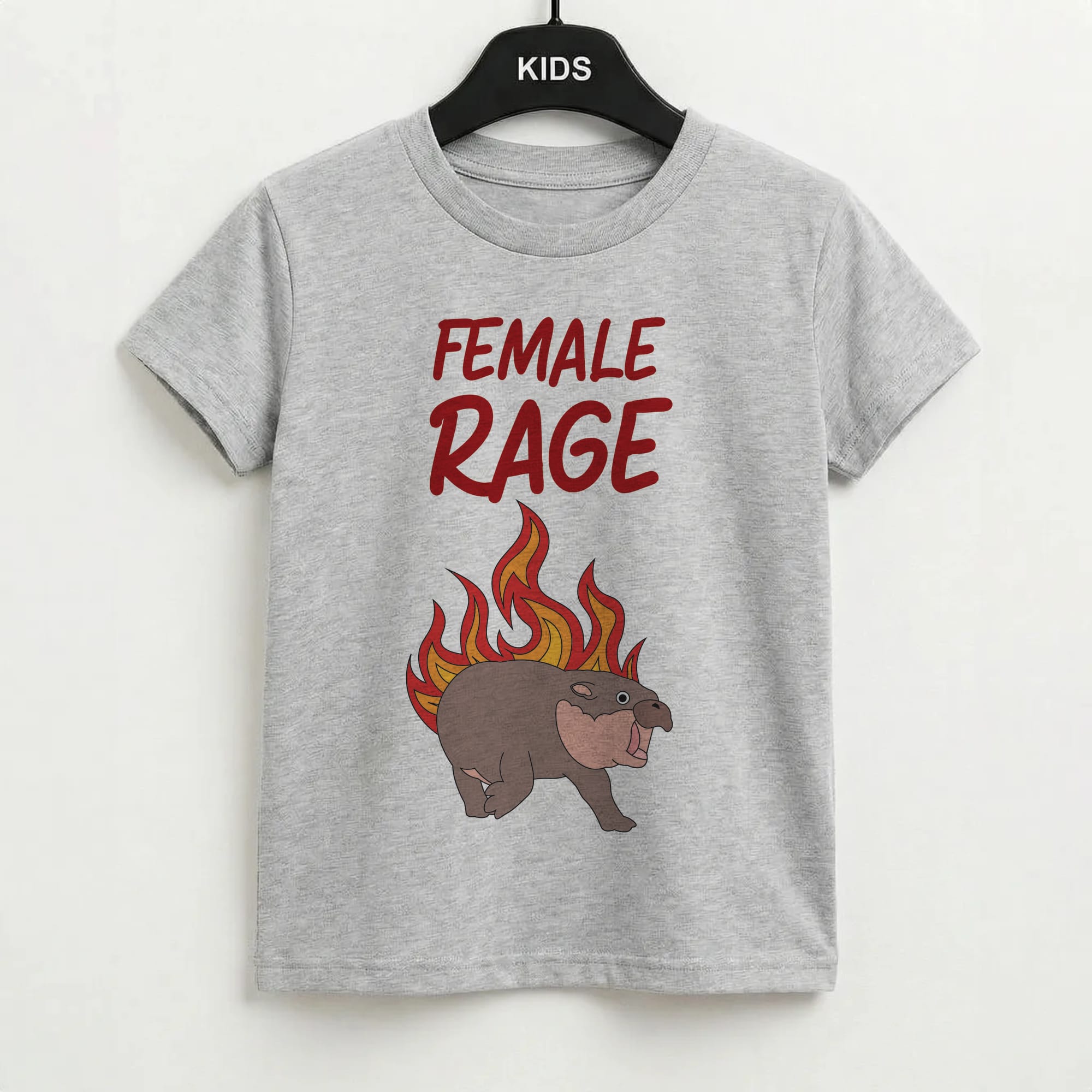 Female Rage Kids T-Shirt