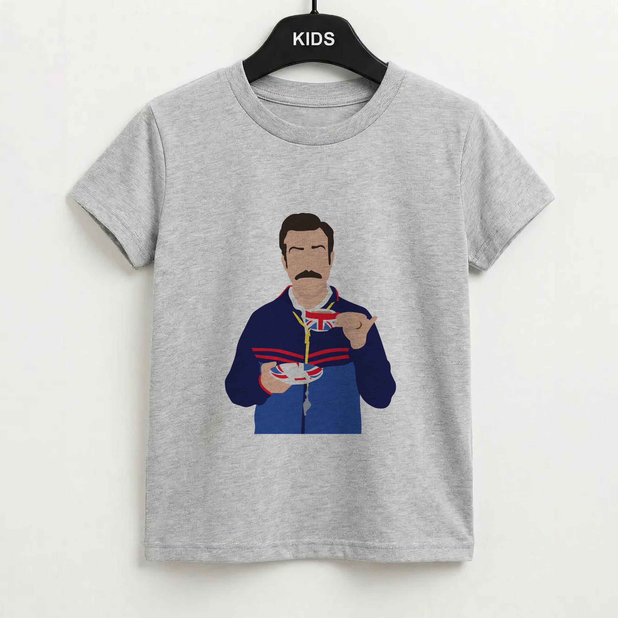 Ted Drinking Tea Kids T-Shirt
