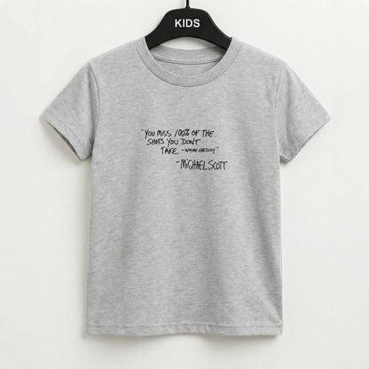Michael Scott Quote Kids T-Shirt