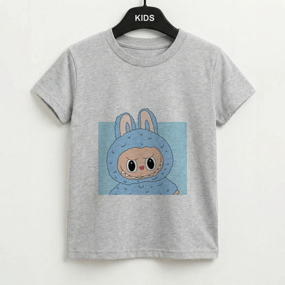 Cute Blue Notebook Monster Kids T-Shirt