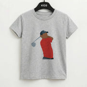 Tiger - Golf Kids T-Shirt 2