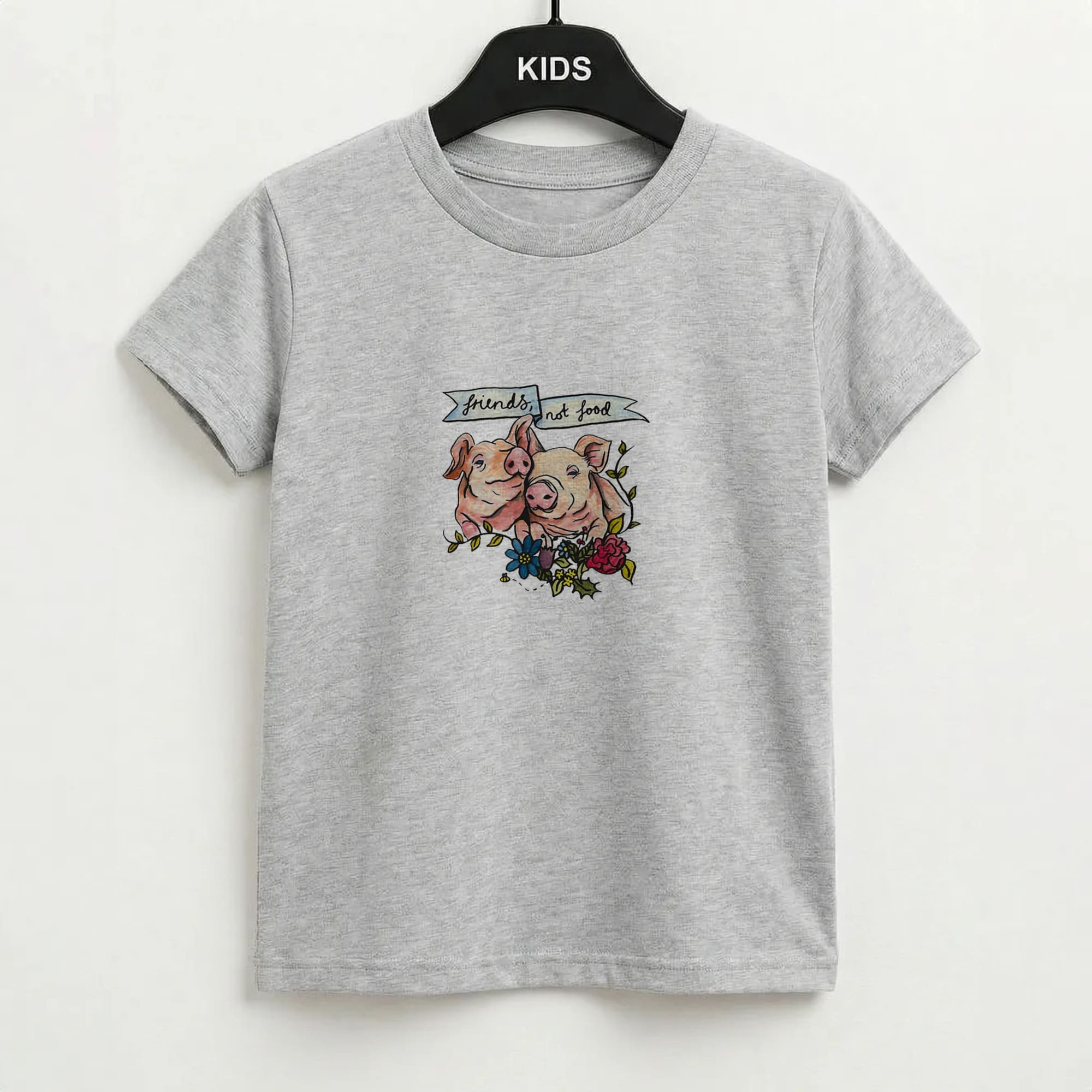 Friends Not Food - Vegan Kids T-Shirt