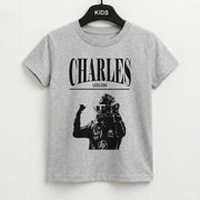 Charles Red And Gold Kids T-Shirt 2