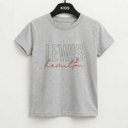 Racer Stripes Hamilton Kids T-Shirt