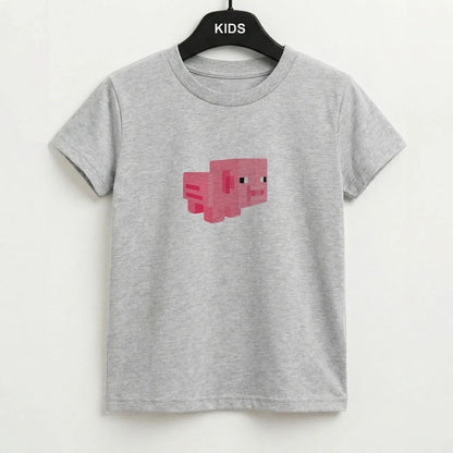 Mining Pig Kids T-Shirt