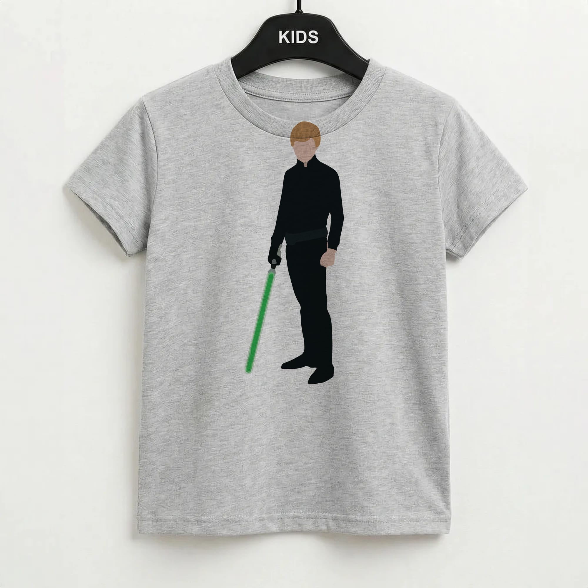 Skywalker Green Lightsaber Kids T-Shirt
