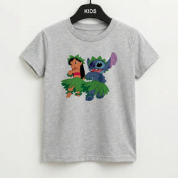Lilo And Alien Blue Hoola Kids T-Shirt