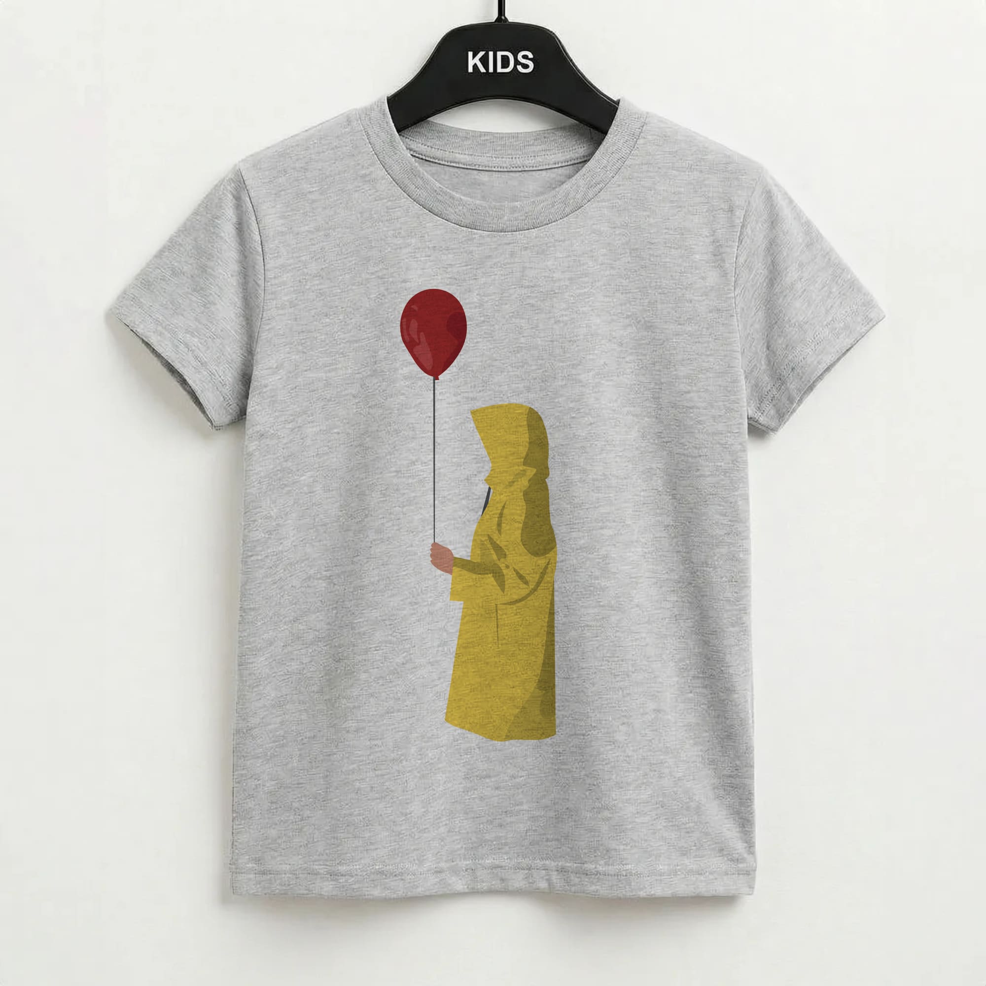 Holding Balloon - Clown Kids T-Shirt