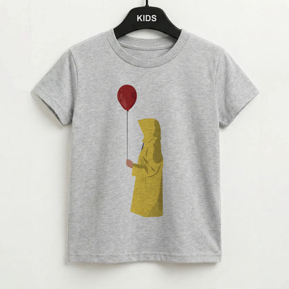 Holding Balloon - Clown Kids T-Shirt