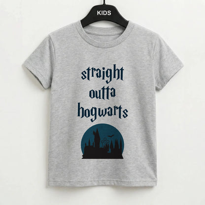 Straight Outta Hogwarts Kids T-Shirt