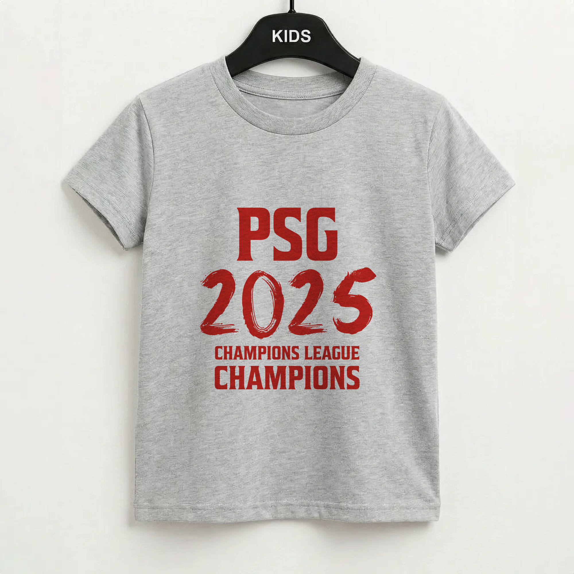 Champion League Winners 25 PSG Kids T-Shirt