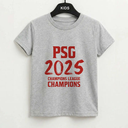 Champion League Winners 25 PSG Kids T-Shirt