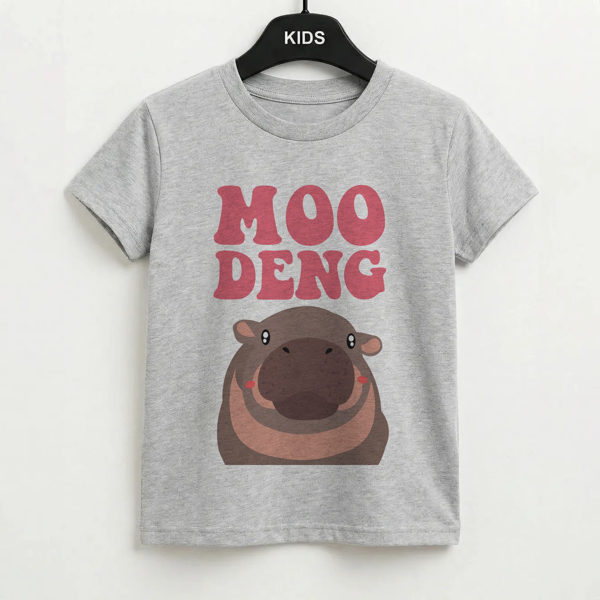 Moo Pink Kids T-Shirt