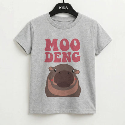 Moo Pink Kids T-Shirt