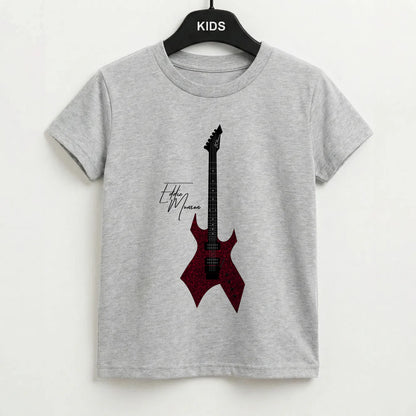 Eddie Munson Guitar Kids T-Shirt