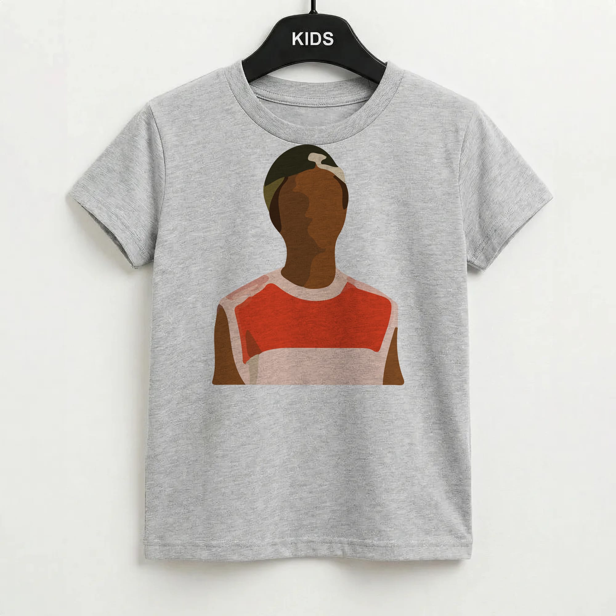 Faceless Lucas - Stranger Things Kids T-Shirt