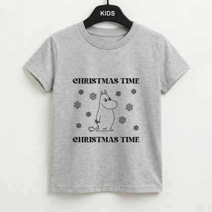 Christmas Time Moom Kids T-Shirt