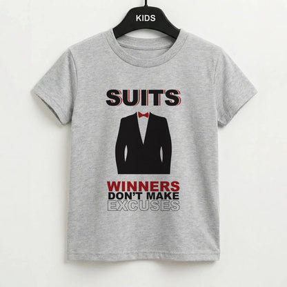 Winners Don't Make Excuses Kids T-Shirt
