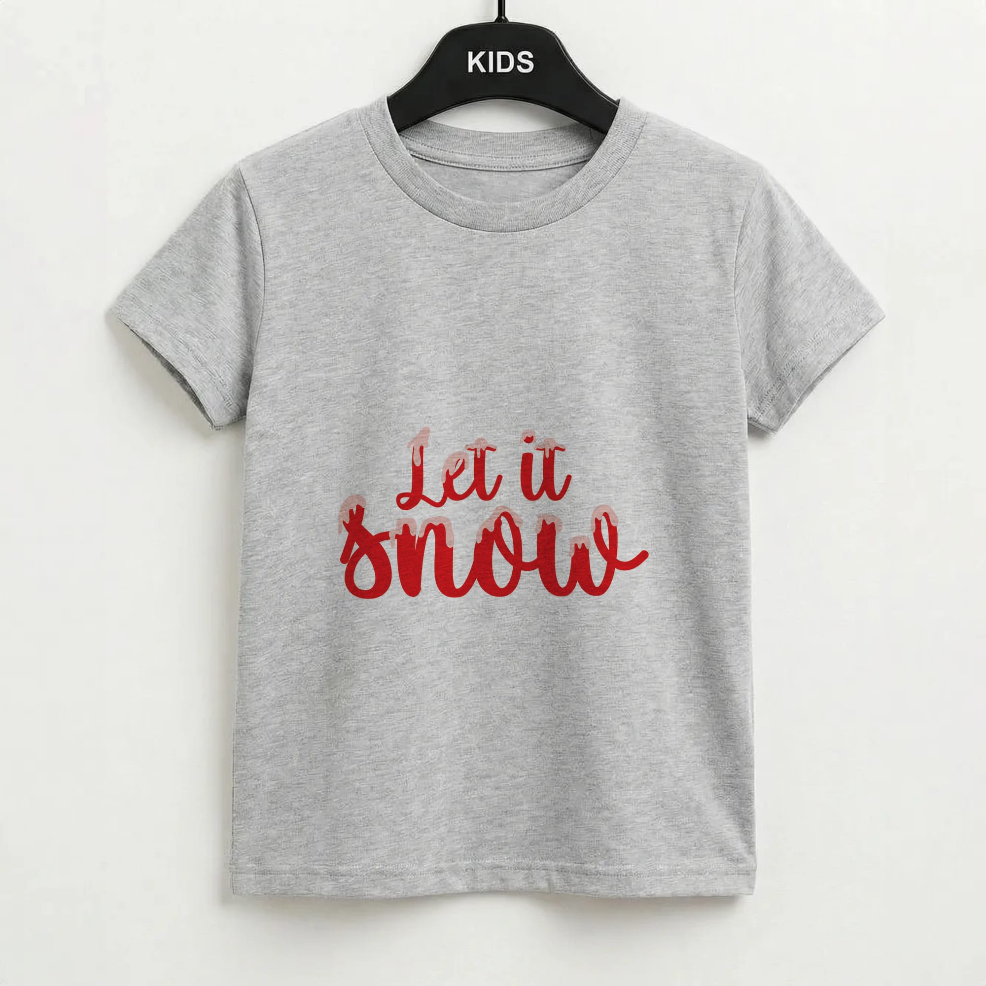 Let It Snow Snowflakes Kids T-Shirt