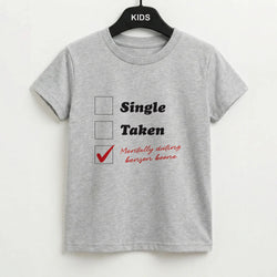 Mentally Dating Benson Kids T-Shirt