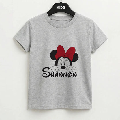 Minnie Mouse - Personalised Fairytale Kids T-Shirt
