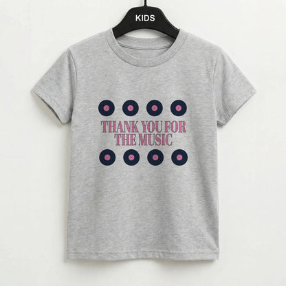 Thank You For The Music - Mamma Mia Kids T-Shirt