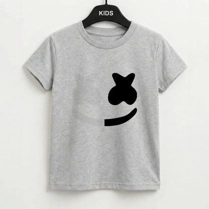Dual Sides Helmet DJ  Kids T-Shirt