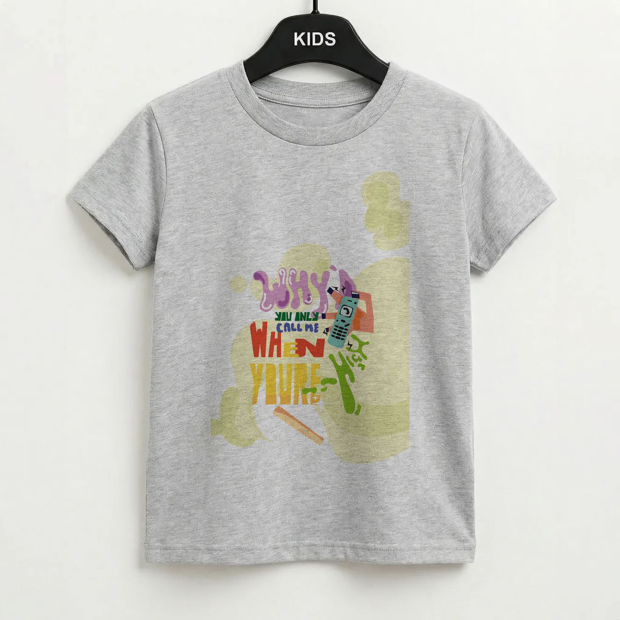 Why'd you only call me when you're high - Arctic Monkeys Kids T-Shirt