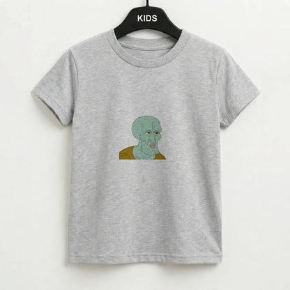 Muscly Squidward Kids T-Shirt