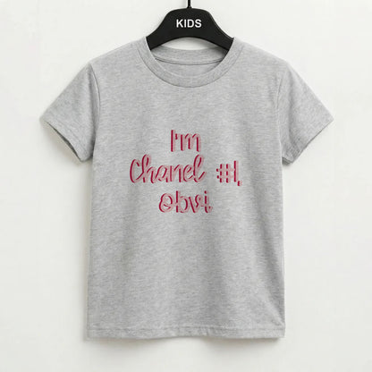 I'm Chanel Number One Obvi - Halloween Queens Kids T-Shirt