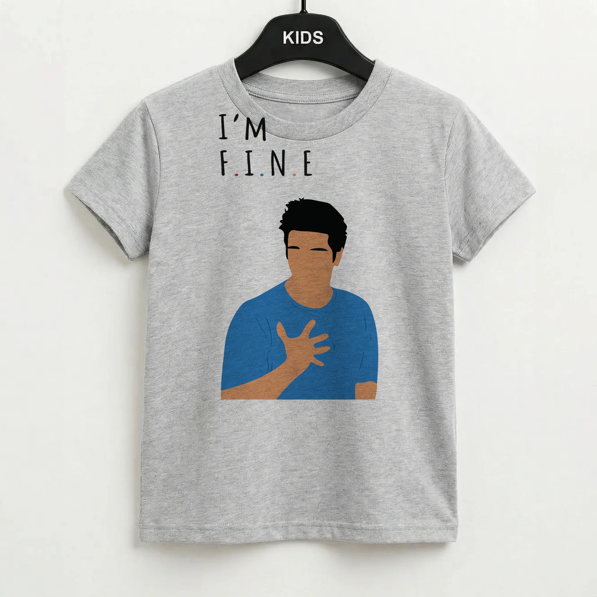 I'm Fine Kids T-Shirt