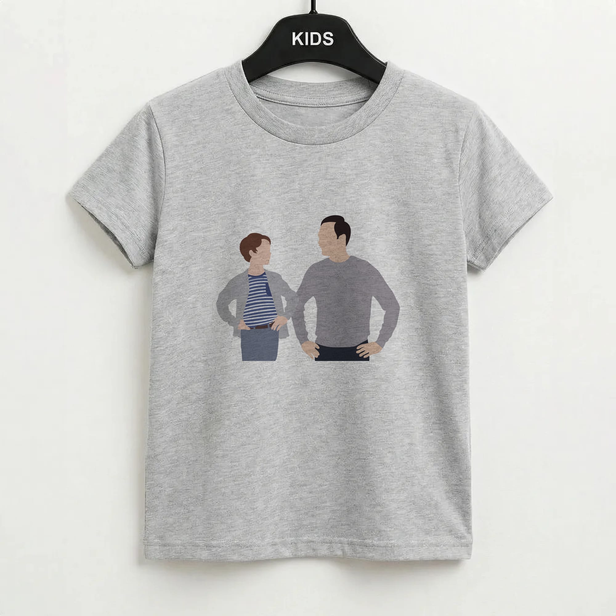 Big And Little Sheldon - Sheldon Kids T-Shirt